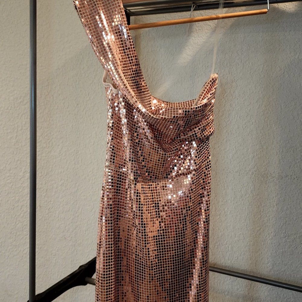 Rose Gold formal dress!